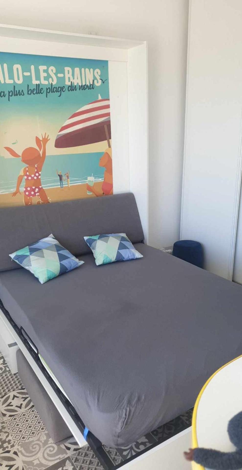 Studio Vue Mer Au Coeur De Malo Les Bains Pieds Dans L Eau Dunkirk Exterior photo
